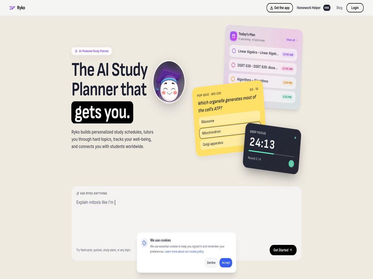 Ryko, Product & App Website design